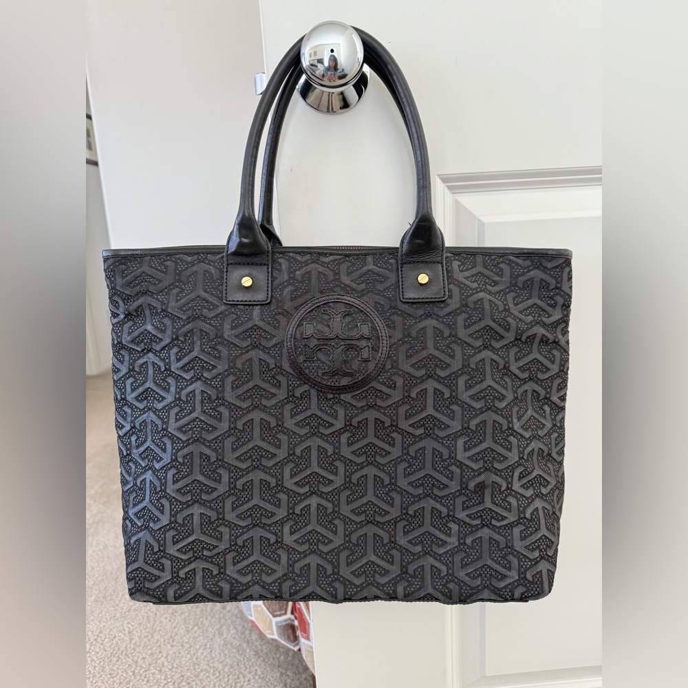 Tory Burch Logo Mesh Jaden Tote